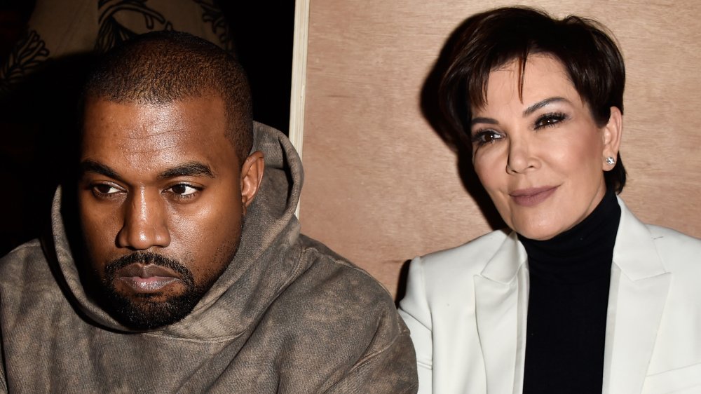 Kanye West and Kris Jenner 