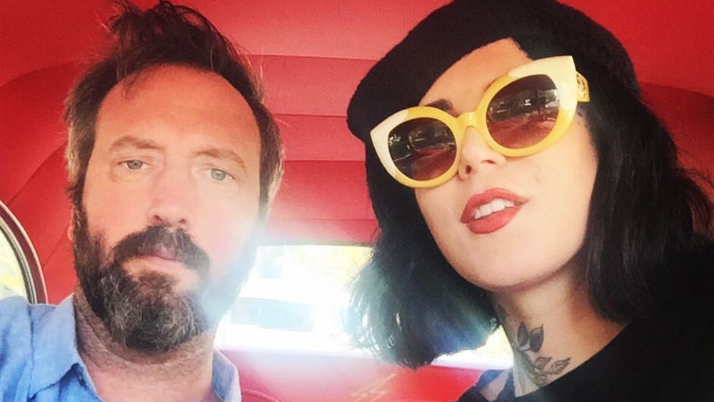 Tom Green and Kat Von D in a selfie on Facebook