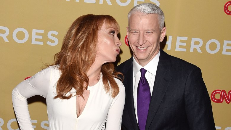 Kathy Griffin and Anderson Cooper