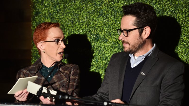 Kathy Griffin and JJ Abrams 