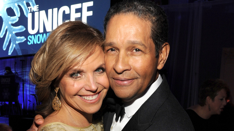 Katie Couric and Bryant Gumbel in 2013