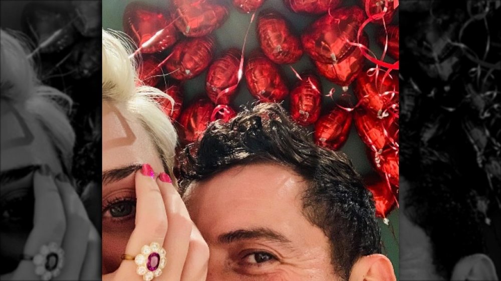 Katy Perry and Orlando Bloom's engagement announcement