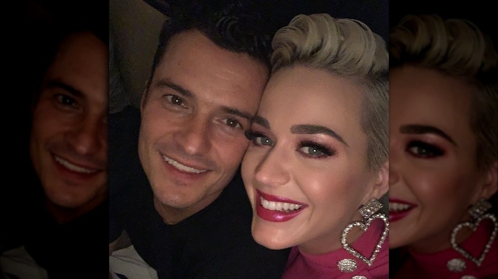 Orlando Bloom and Katy Perry selfie