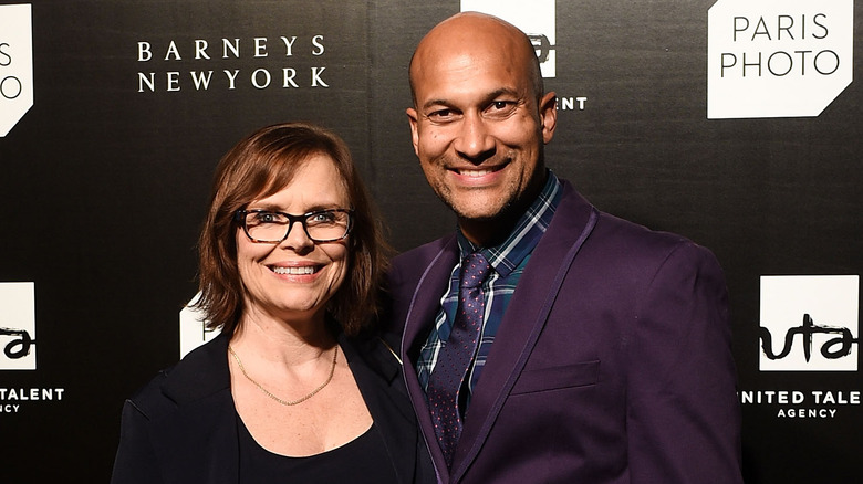 Cynthia Blaise and Keegan-Michael Key smiling 