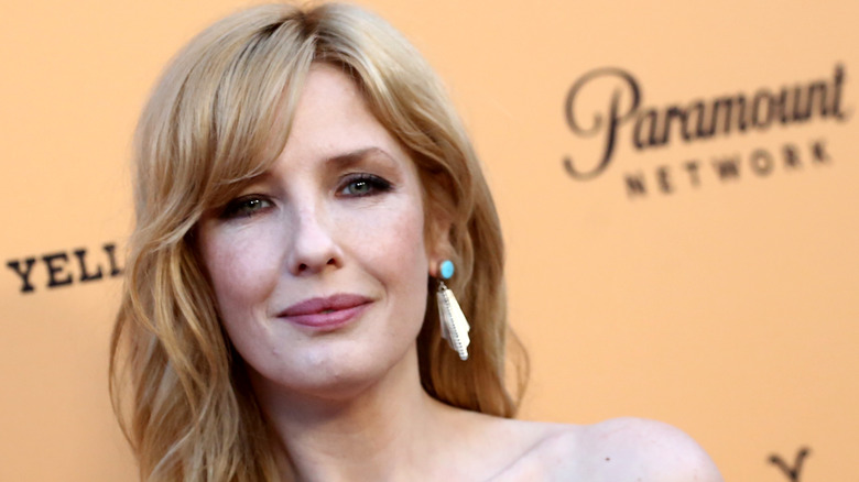 Kelly Reilly, smiling