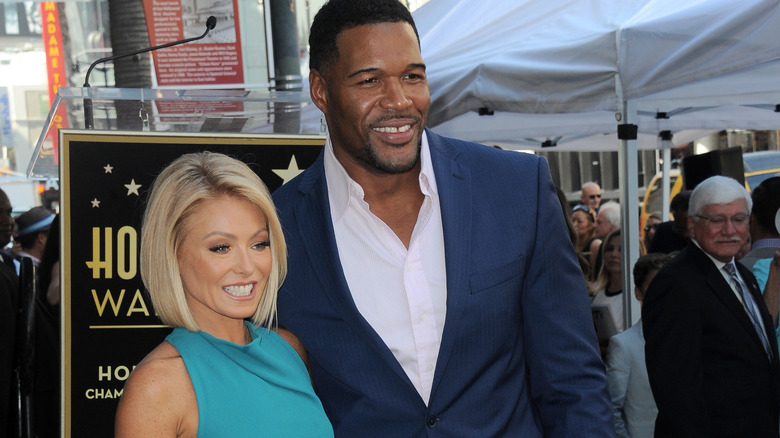 Kelly Ripa and Michael Strahan in 2015