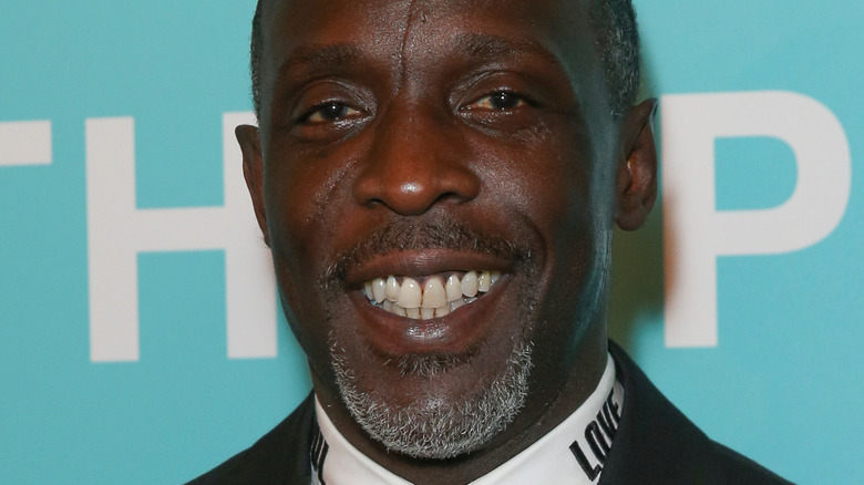 Michael K. Williams on the red carpet