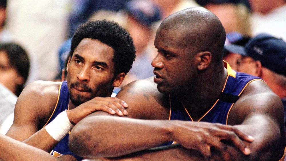 Kobe Bryant and Shaquille O'Neal