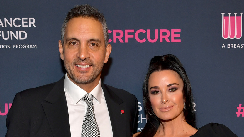 Mauricio Umansky and Kyle Richards at a charity event