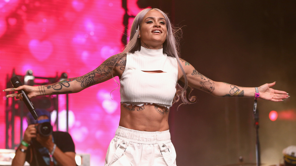 Kehlani Parrish performing on stage