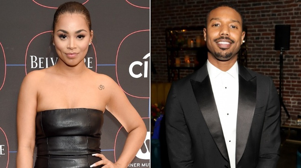 Lauren London and Michael B. Jordan