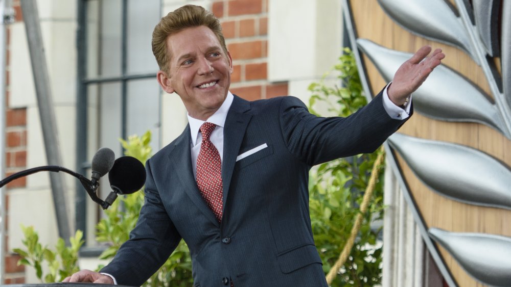 David Miscavige at the dedication of a Scientology center in New Zealand 