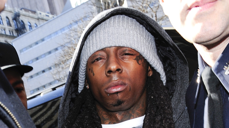 Lil Wayne at sentecning