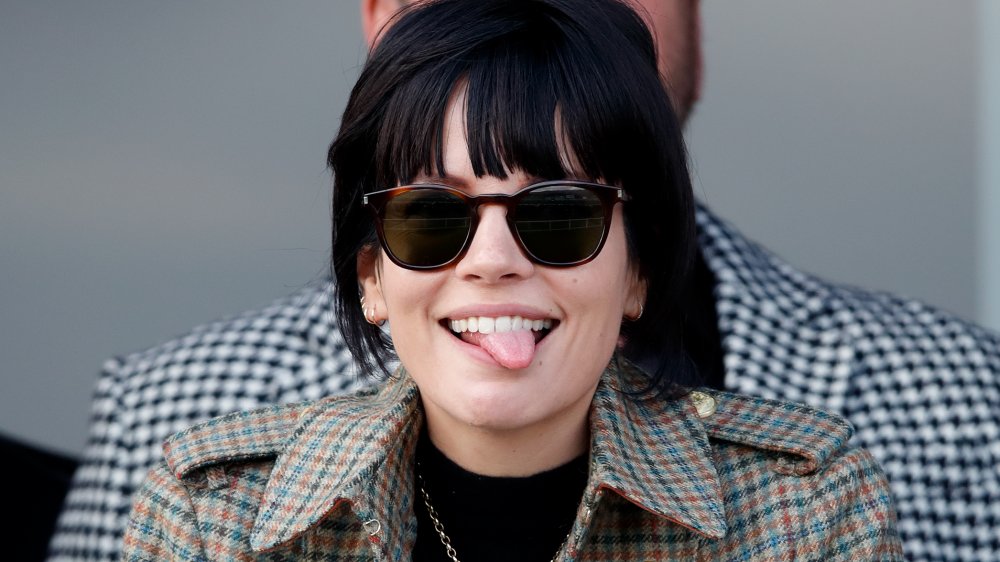 Lily Allen at Gold Cup Day of the Cheltenham Festival 2020