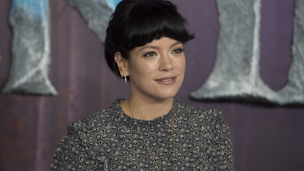 Lily Allen at the Frozen 2 European premiere 