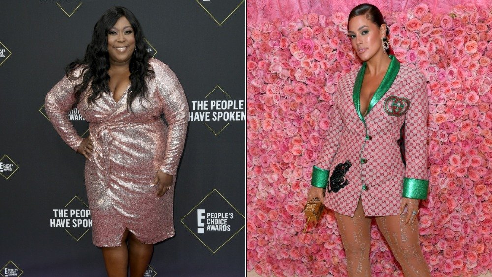 Loni Love at the 2019 E! People's Choice Awards; Ashley Graham at the 2019 Met Gala