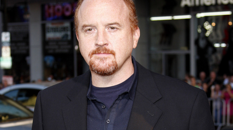 Louis C.K. posing