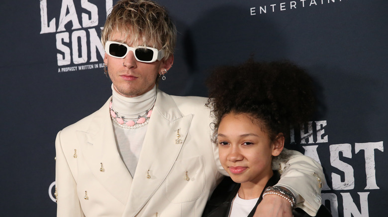 Musician Machine Gun Kelly and Casie Colson Baker