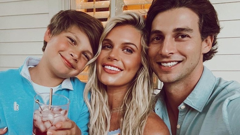 Hudson, Madison LeCroy, and Brett Randle in selfie