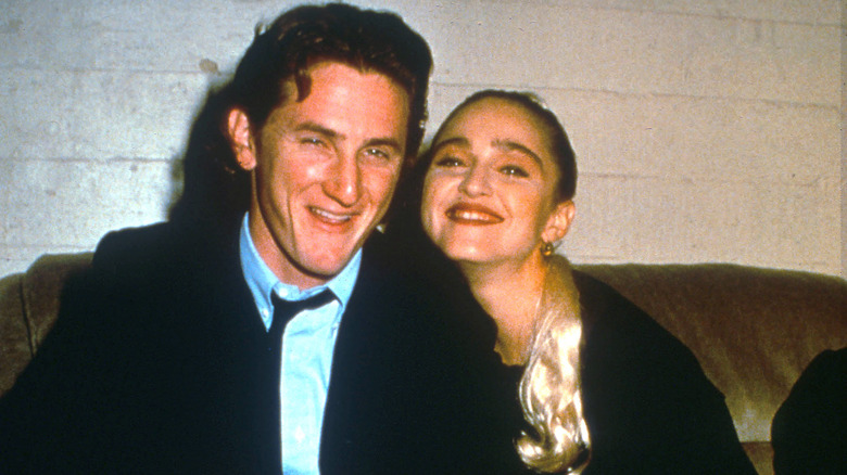 Madonna and Sean Penn during happier days