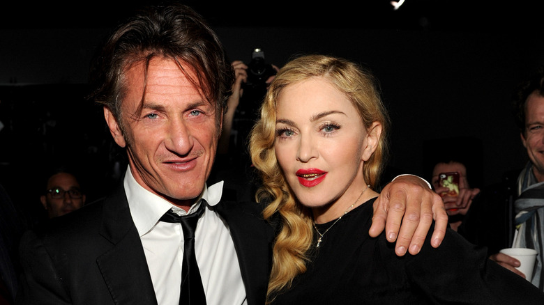 Madonna and Sean Penn smile together in 2013