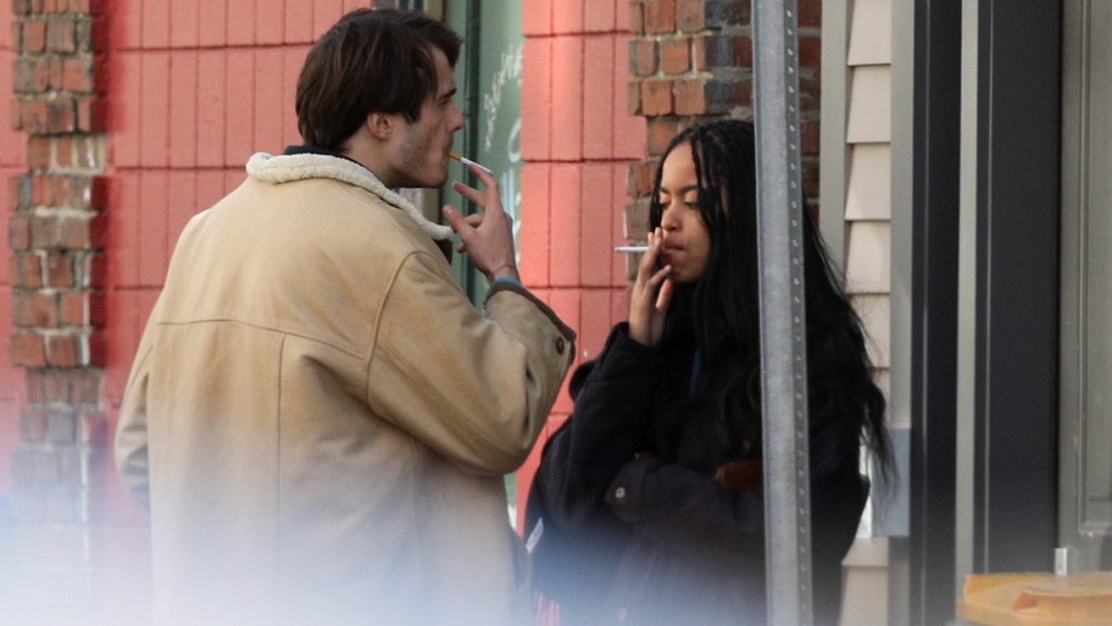 Rory Farquharson and Malia Obama smoking