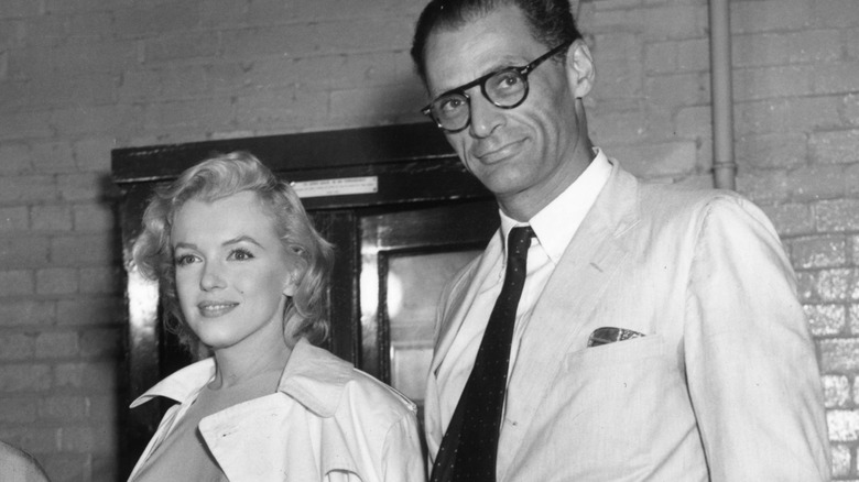 Marilyn Monroe and Arthur Miller