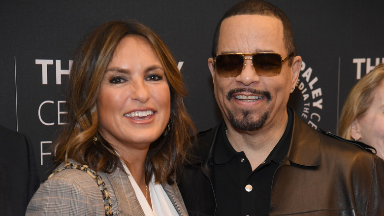 Mariska Hargitay and Ice-T attend the "Law & Order: SVU" Television Milestone Celebration