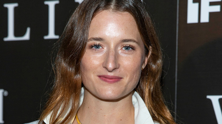 Grace Gummer at event 