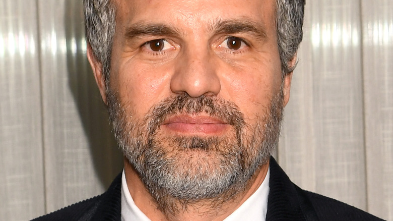 Mark Ruffalo with gray beard 