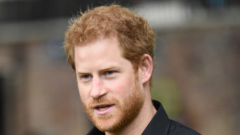 Prince Harry looking to the side at Invictus Games Toronto 2017