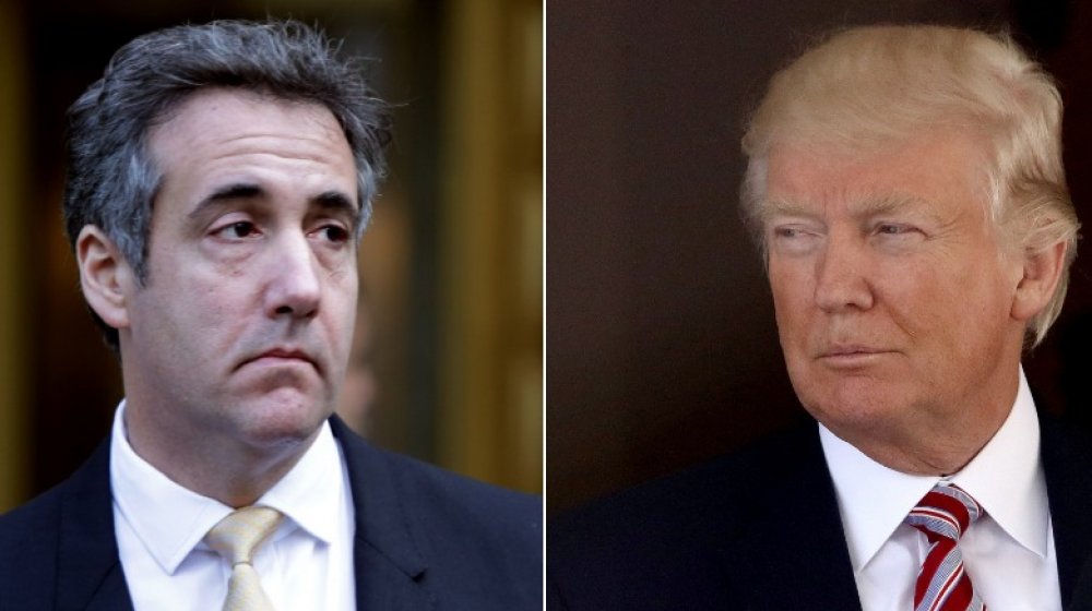 Michael Cohen and Donald Trump