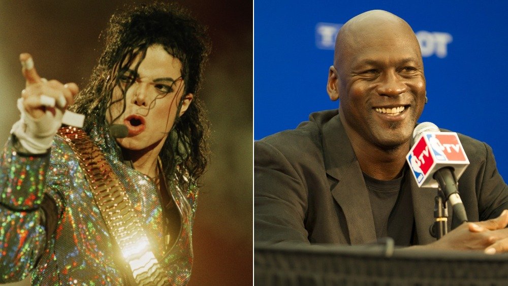 Michael Jackson and Michael Jordan