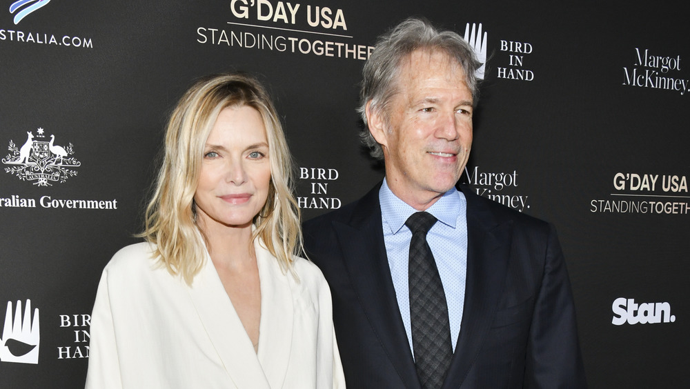 Michelle Pfeiffer and David E. Kelley attending G'Day USA