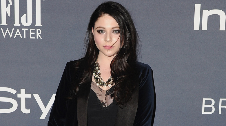 Michelle Trachtenberg on the InStyle Awards red carpet