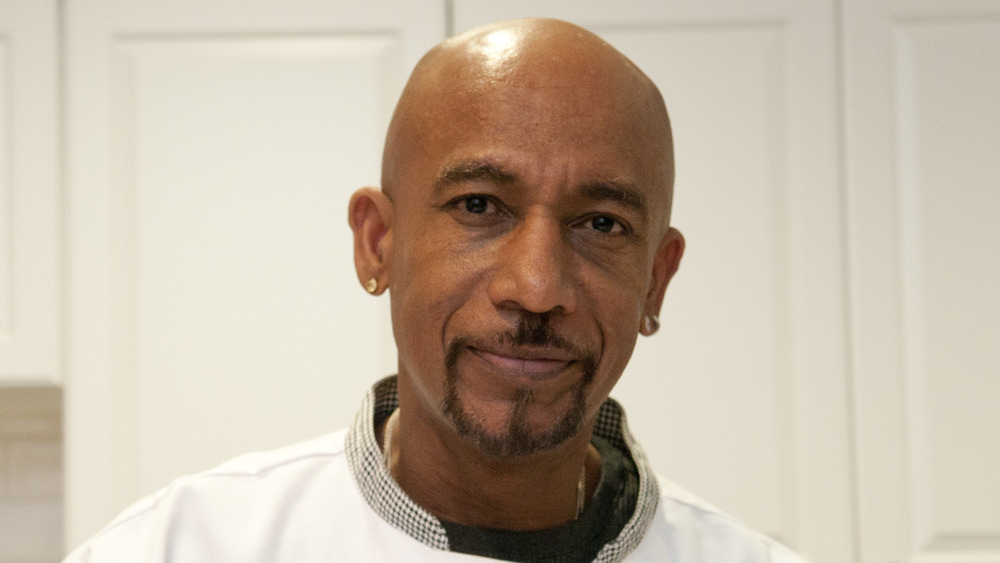 Montel Williams at Holiday Meal for Military Families at Bethesda Fisher House 