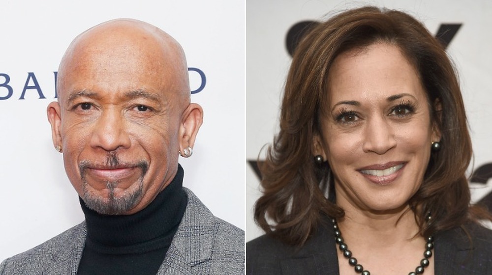 Montel Williams at the 2019 Athena Film Festival; Kamala Harris at 92nd Street Y