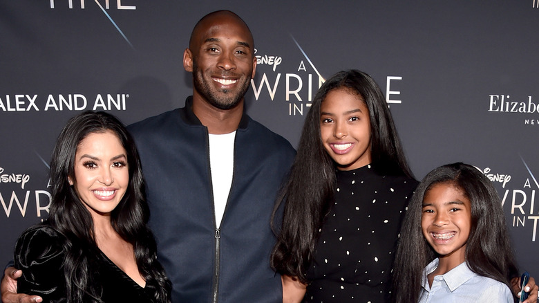 The Bryant family walks the red carpet