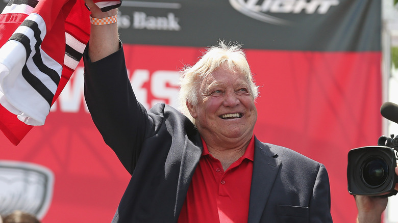 Bobby Hull smiling