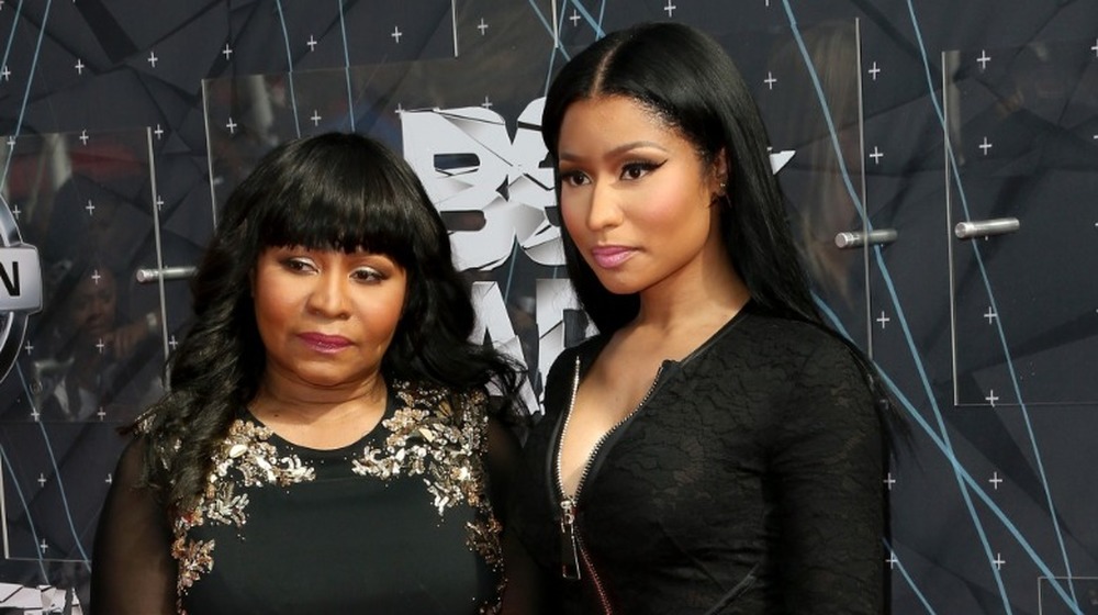 Nicki Minaj and her mother Carol Maraj