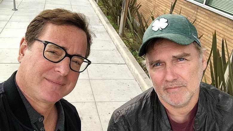 Bob Saget and Norman Macdonald in a selfie from Twitter