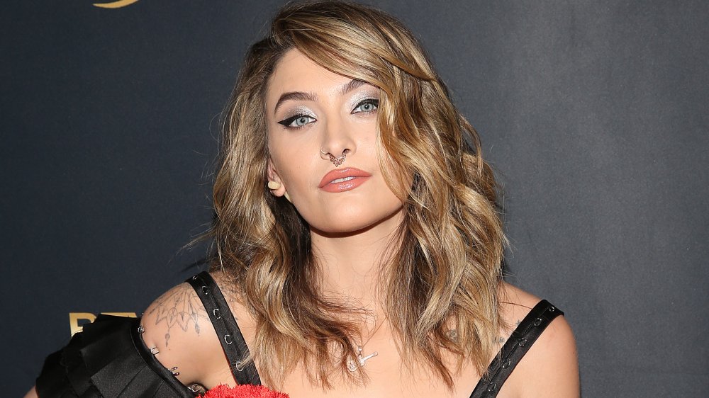 Paris Jackson with longer hair