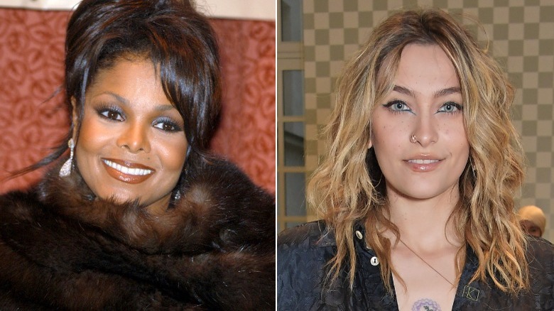 Janet Jackson and Paris Jackson