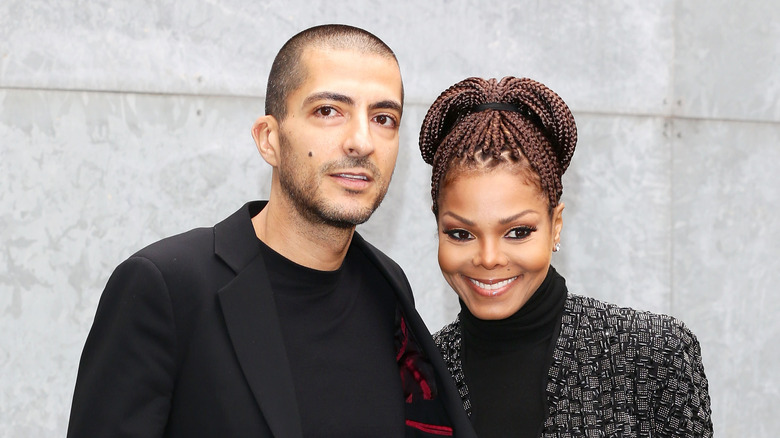 Wissam Al Mana and Janet Jackson