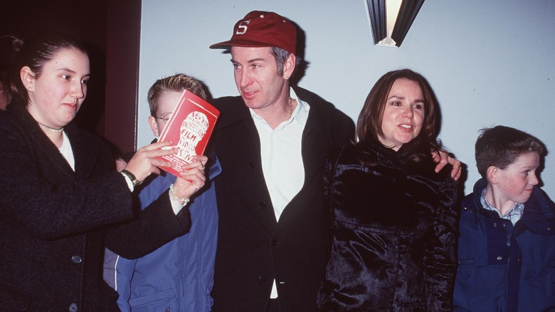 John McEnroe and Patty Smyth with family