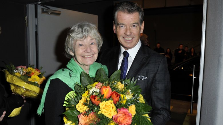 Pierce Brosnan with his mother Mary Carmichael