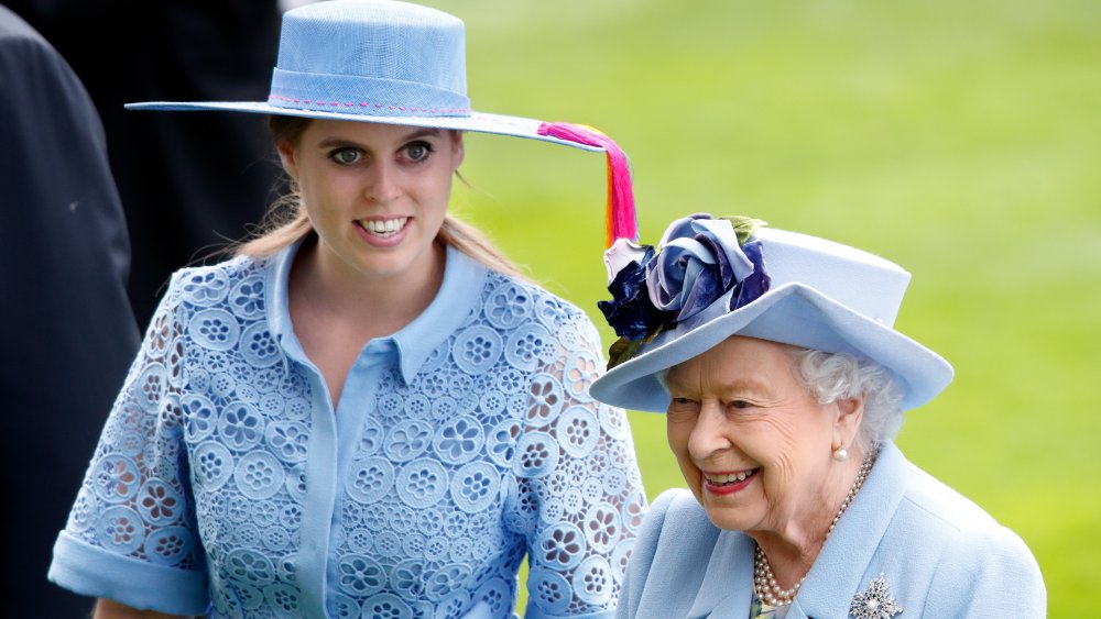 Princess Beatrice and Queen Elizabeth II