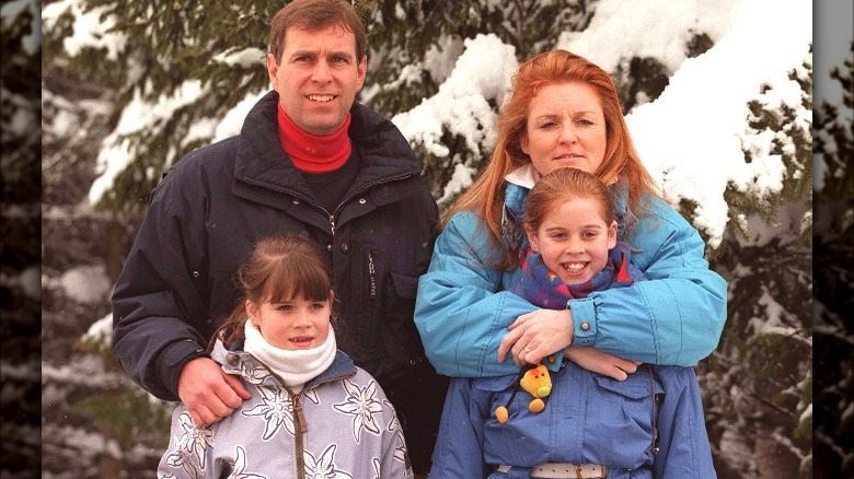 Prince Andrew, Sarah Ferguson, daughters