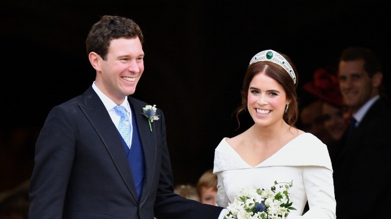 Princess Eugenie at wedding