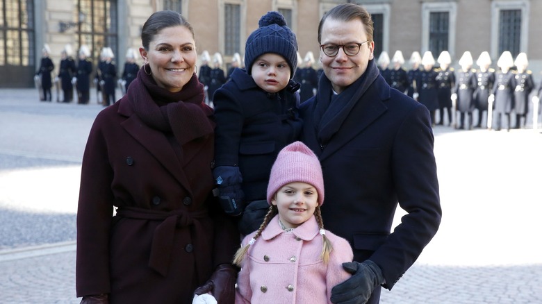 Princess Victoria and family